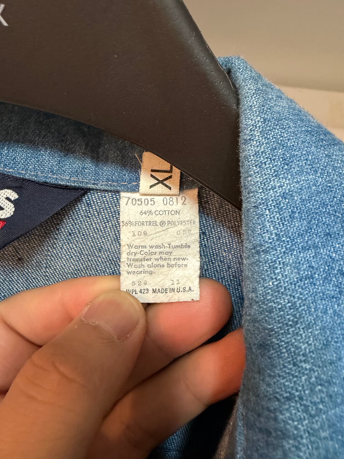 리바이스 빈티지 오렌지탭 자켓 상품이미지3