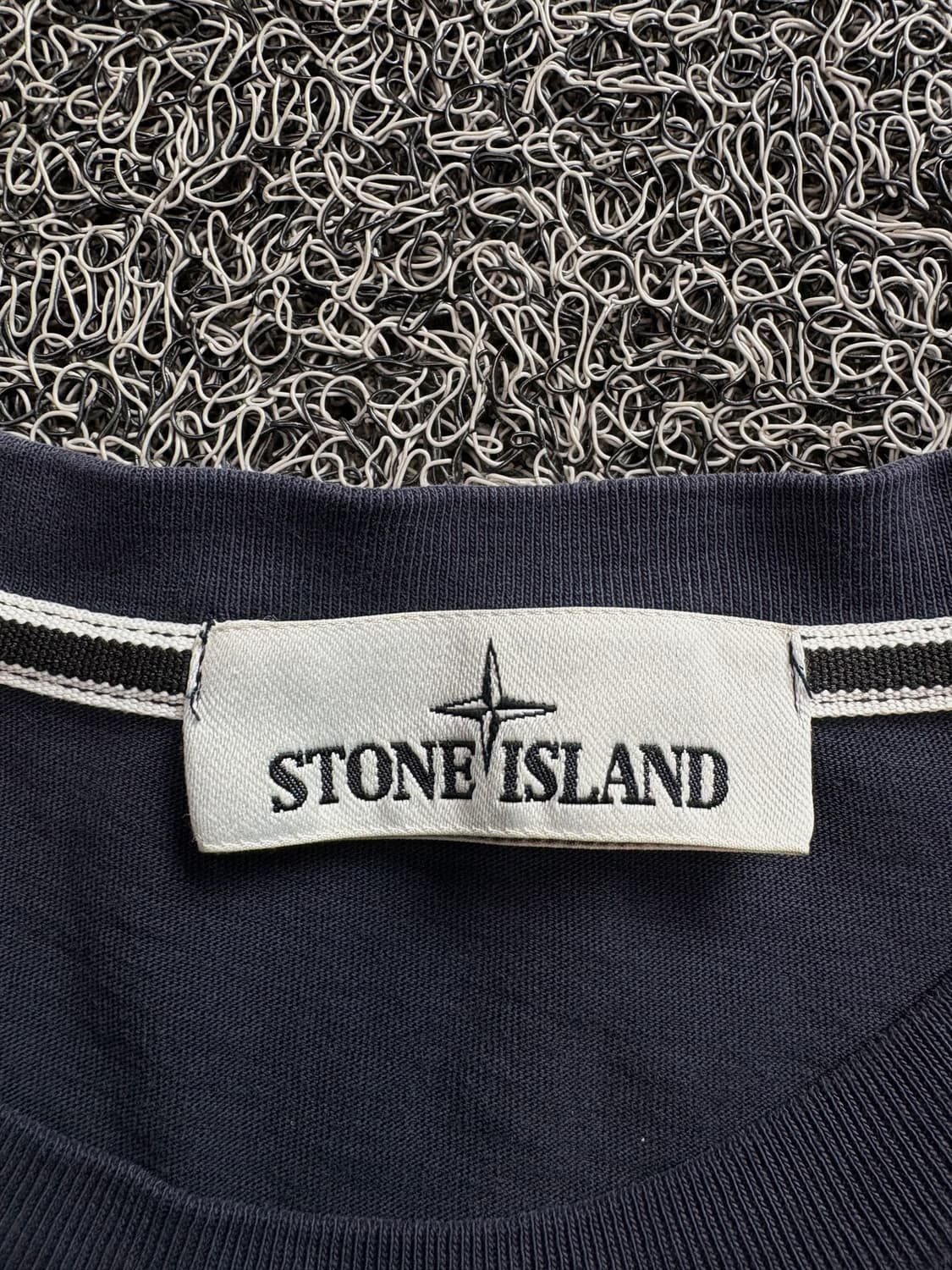 스톤아일랜드 와펜 빅로고 반팔 티셔츠 4051 상품이미지5