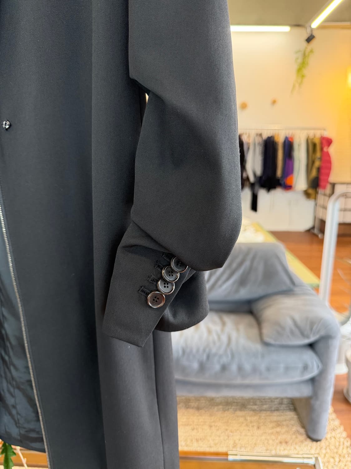 띠어리 드레이핑 집업 울 자켓  상품이미지4