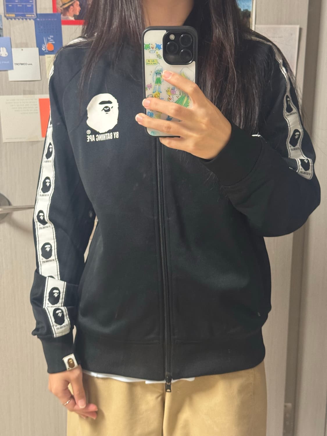 베이프 트랙 탑 트랙 져지 S사이즈 상품이미지6