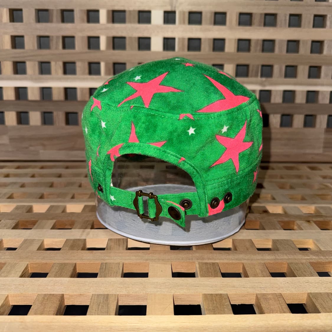 빈티지 별 패턴 군모 상품이미지4