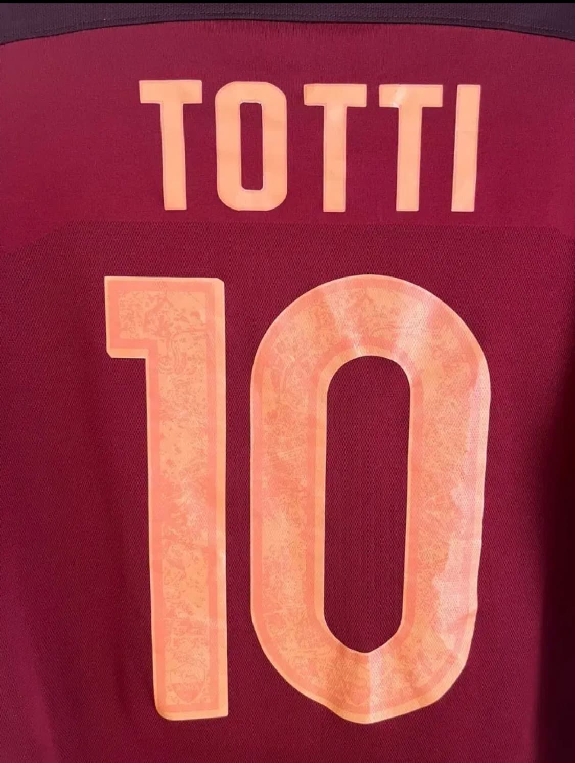 나이키 15-16 AS로마 토티 마킹 유니폼 져지 [M size] 상품이미지4