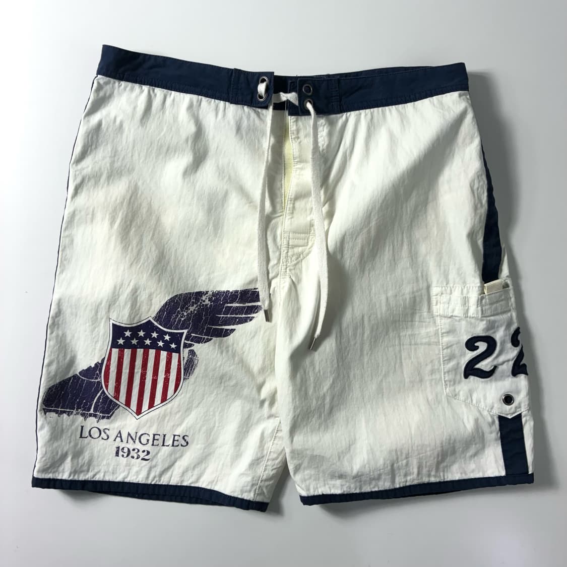 Polo  폴로 랄프로렌 LA 올림픽 코튼 하프팬츠  상품이미지1