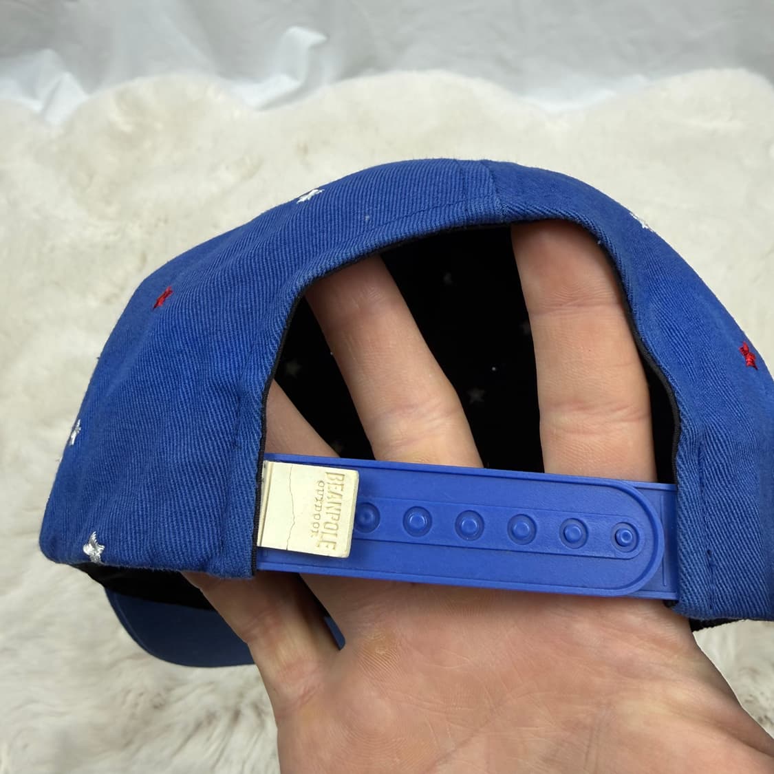 OS) 삼성라이온즈 X 빈폴 스냅백 블루 상품이미지4