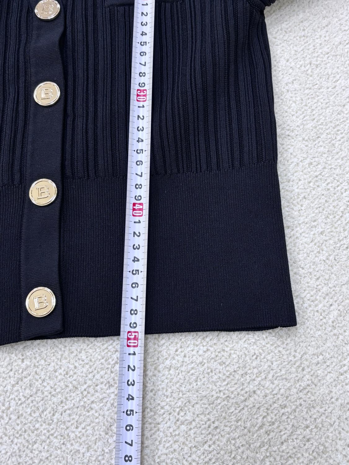 L 발망 골지 니트 가디건 0305E 상품이미지5