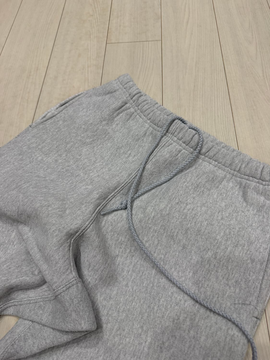 [L] 캠버 크로스니트 스웻팬츠 그레이 상품이미지3