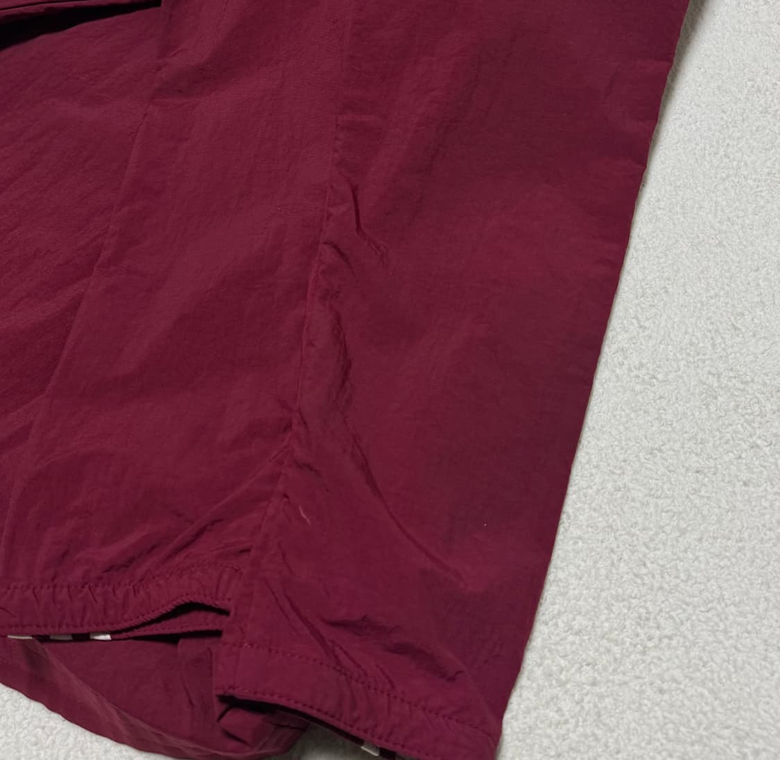 아디다스 딥레드 버건디 투웨이 바람막이 상품이미지8