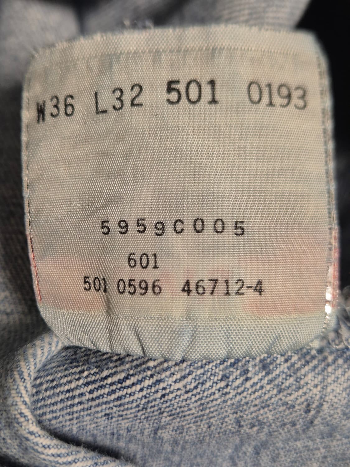 90's USA 리바이스 501 상품이미지4