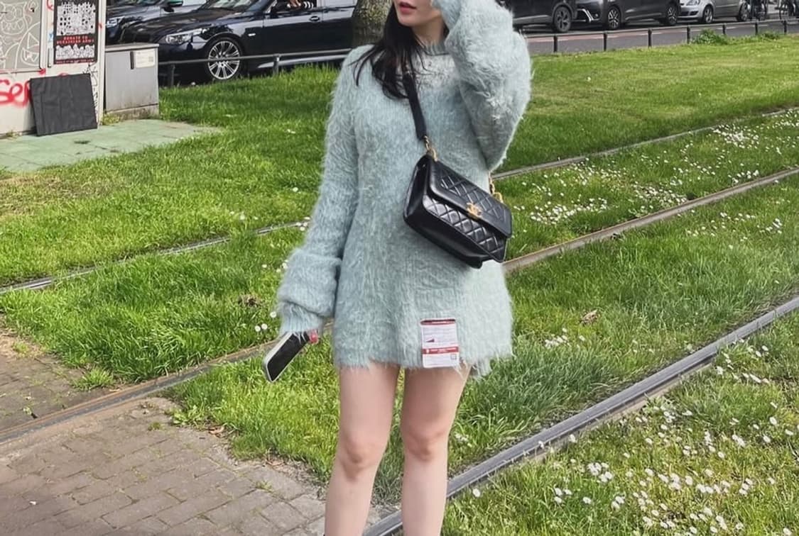 Maison mihara yasuhiro 남자니트 MMY 여자도 착용 상품이미지6