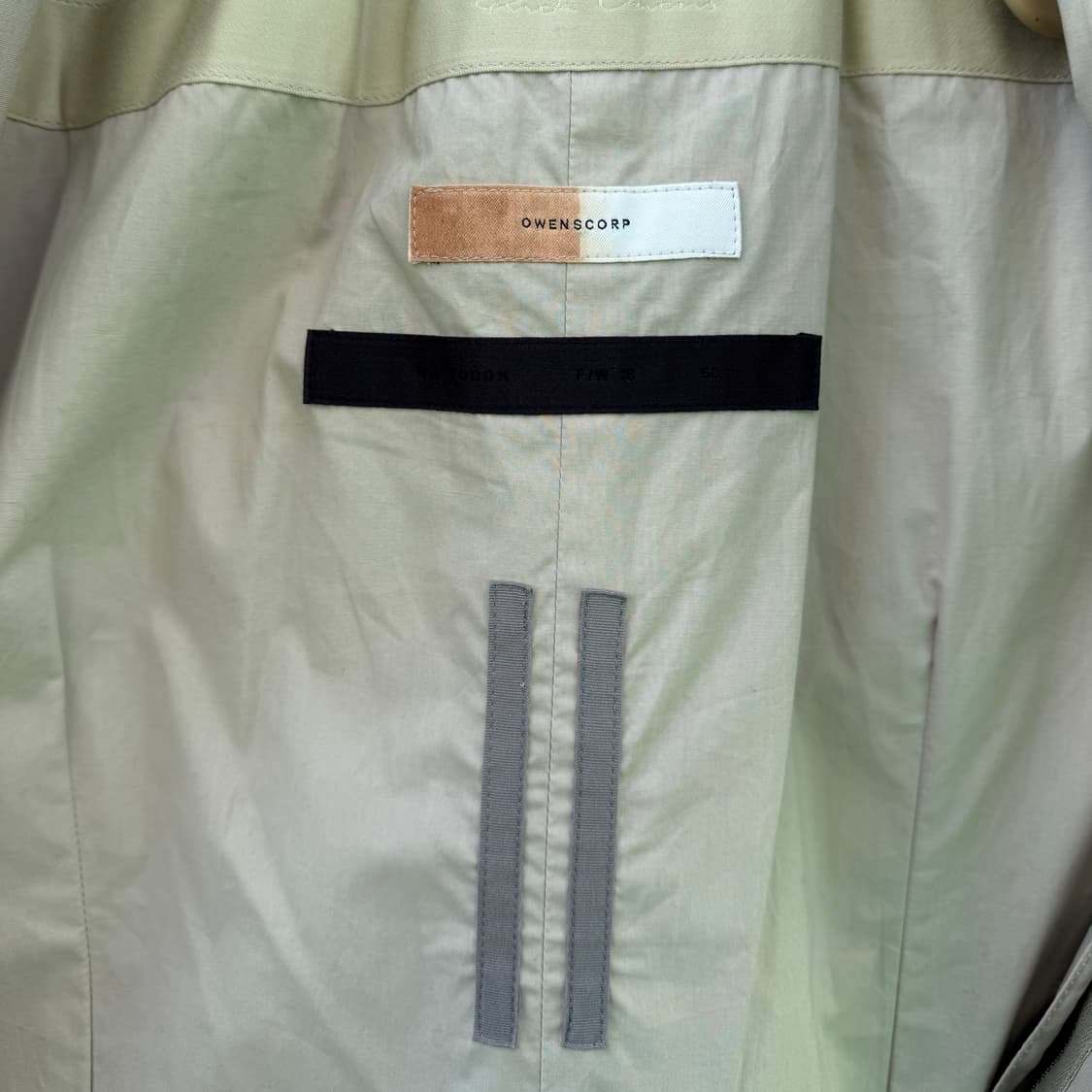 RickOwens FW16Mastodon Structured Trench 상품이미지9