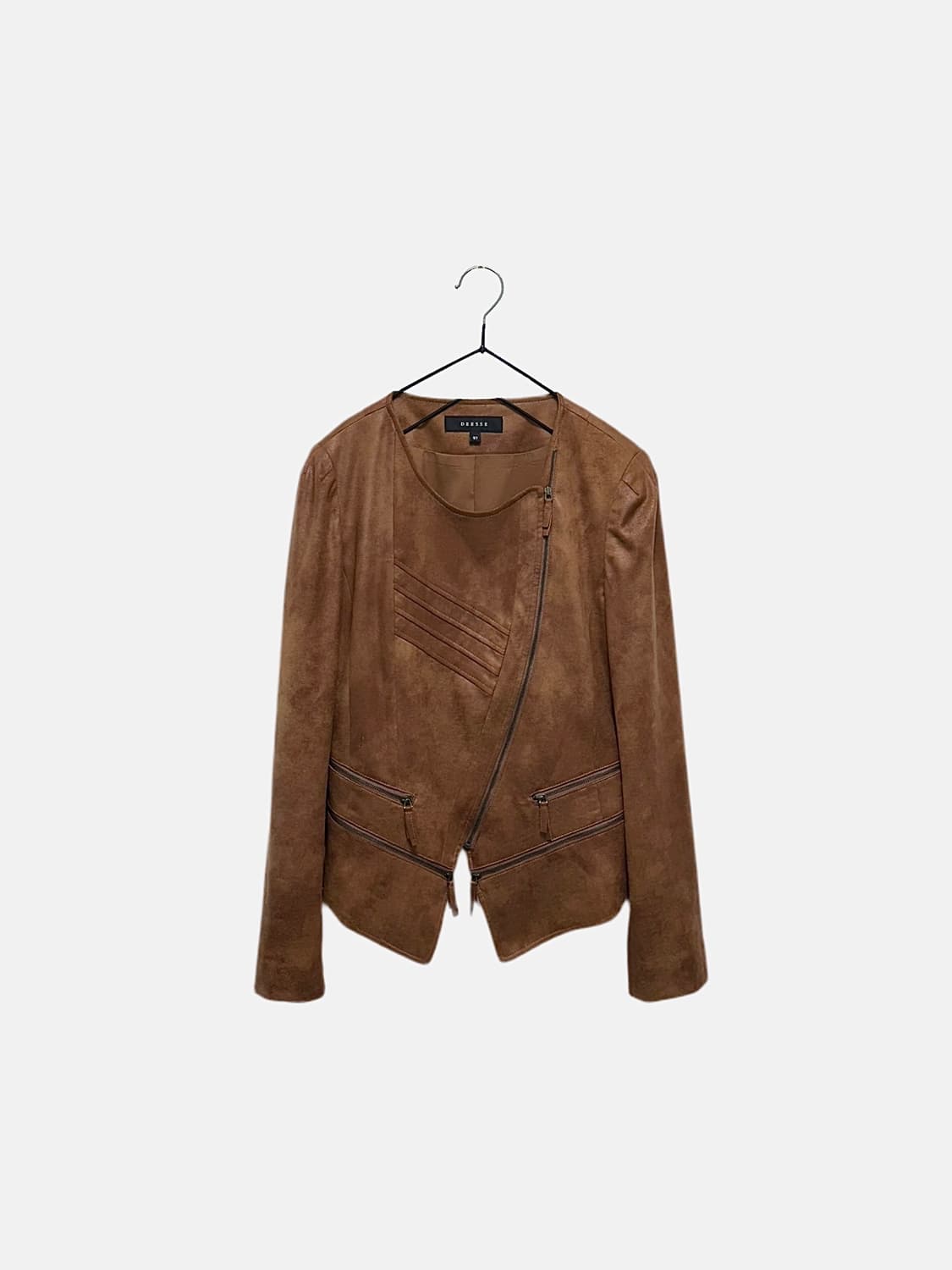 DEESSE 스웨이드 라이더 자켓 상품이미지2