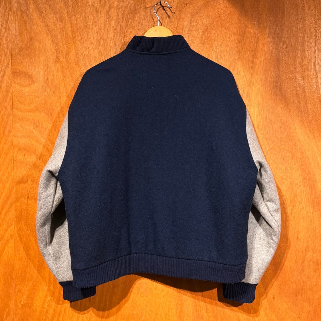 90s USA sports master 울 바시티 자켓 XL 상품이미지6