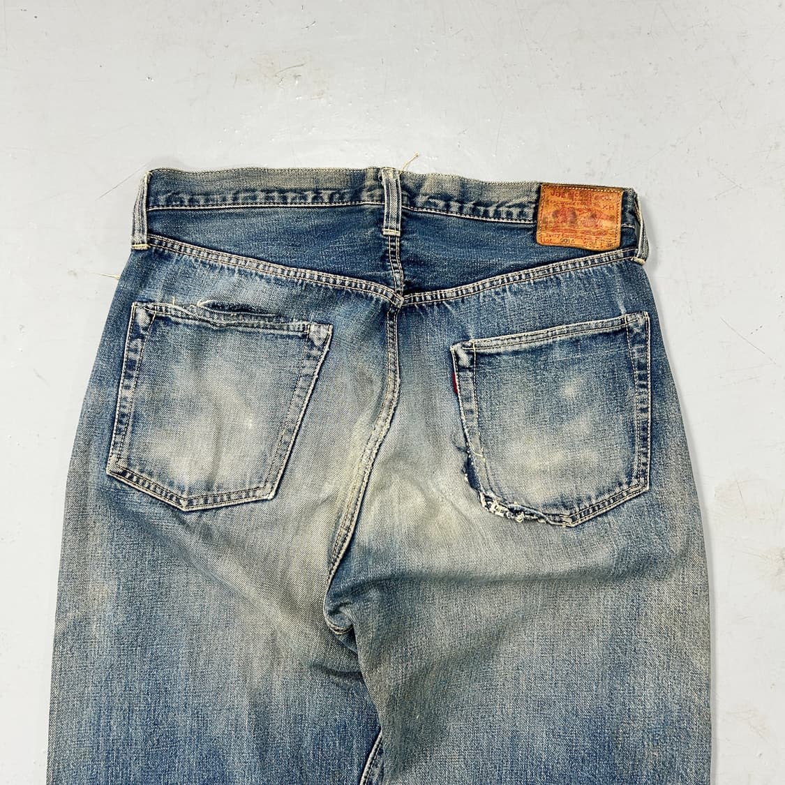조맥코이 901 디스트레스드 셀비지 데님  상품이미지8