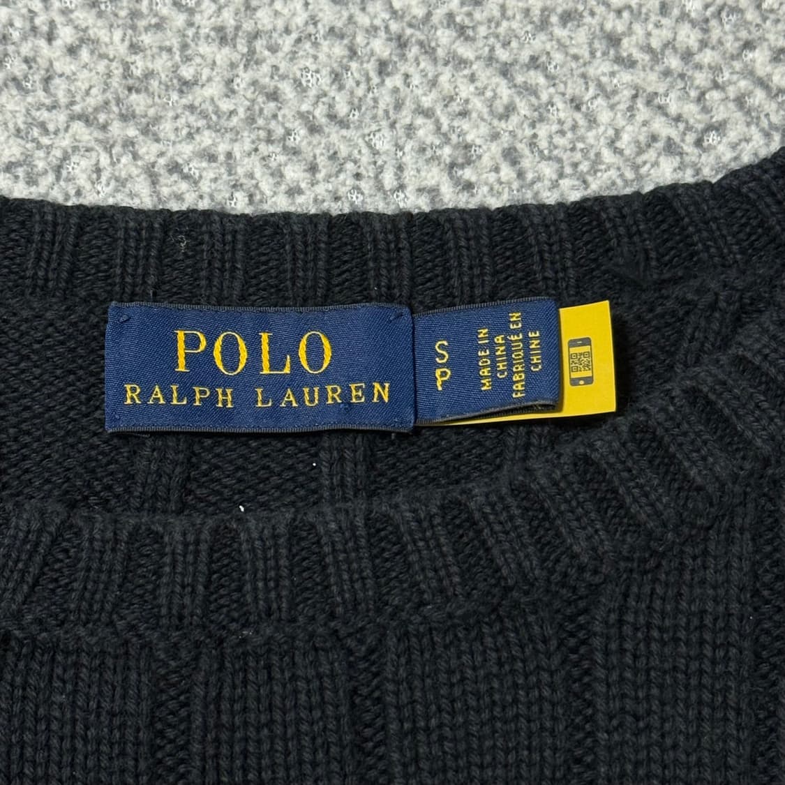 [정품 QR] 폴로 랄프로렌 꽈배기 니트 여성용 S 상품이미지4