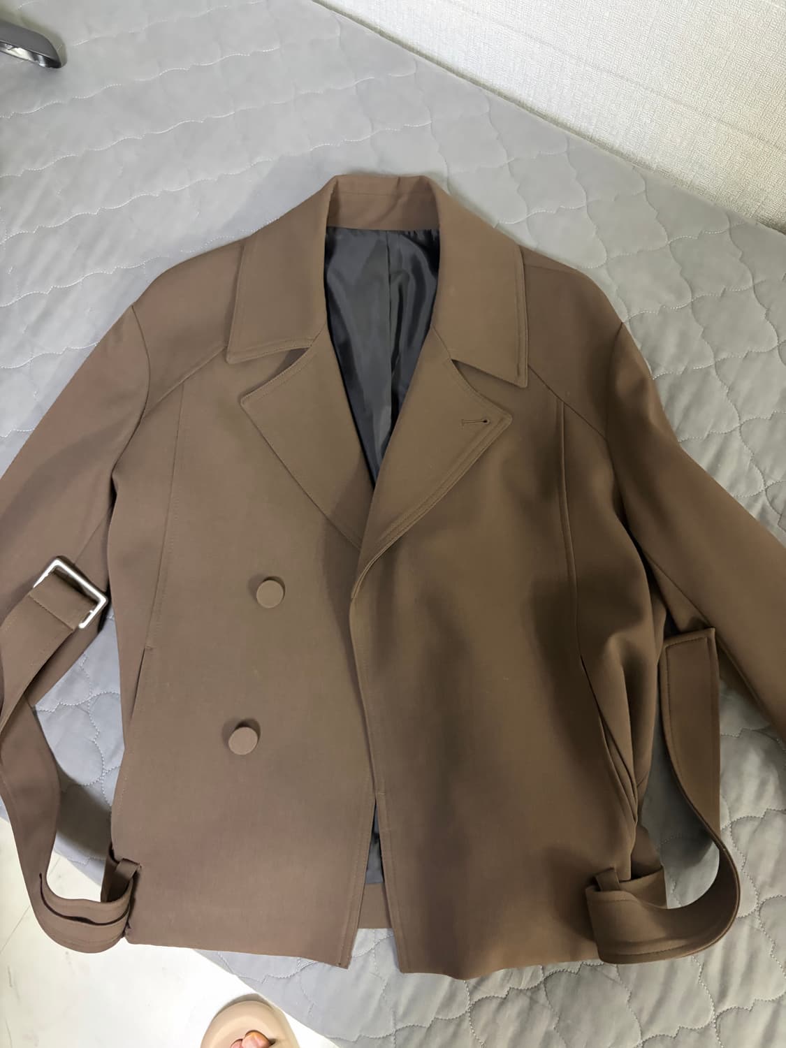 드로우핏 숏 트렌치 자켓 상품이미지2