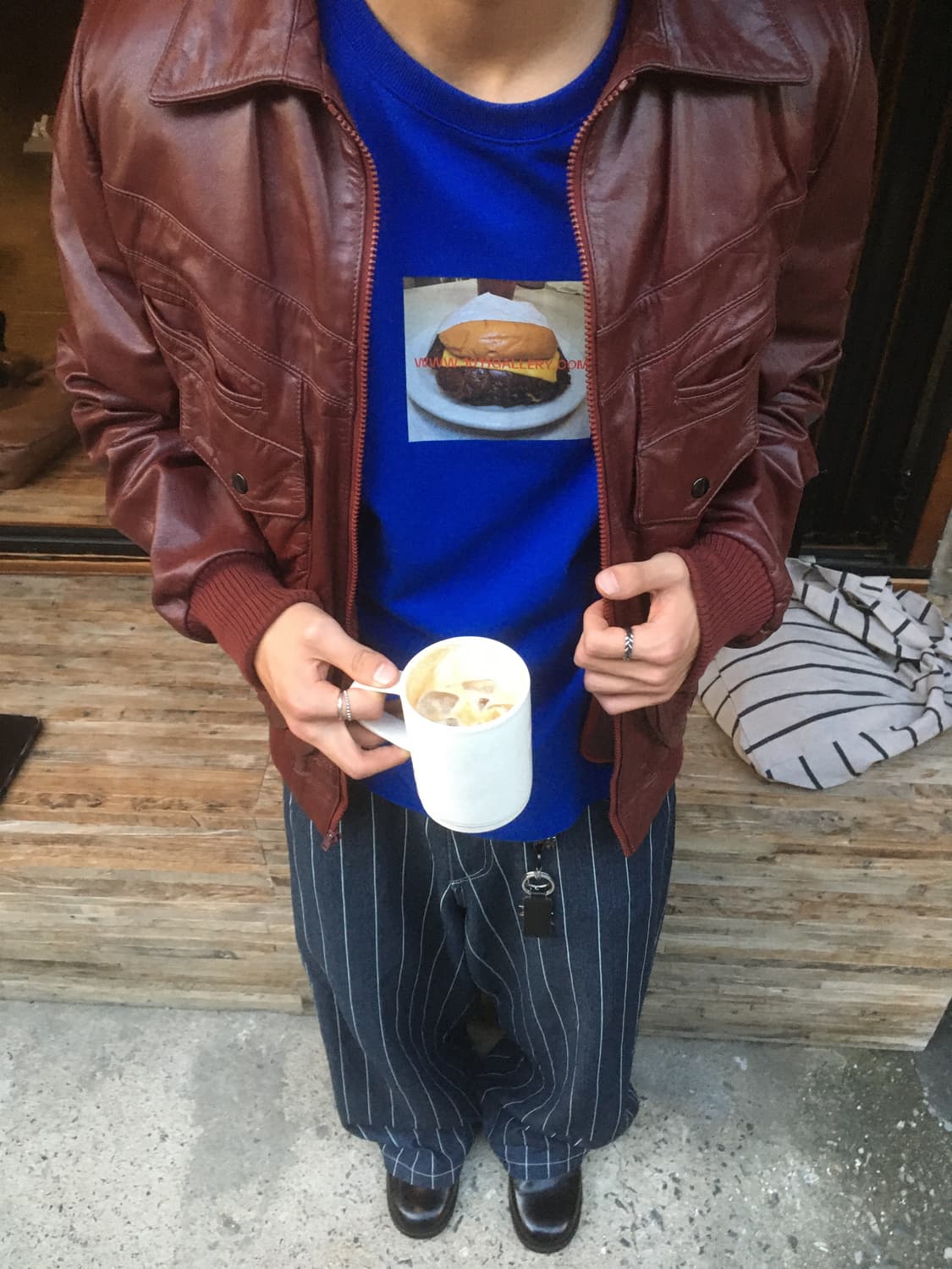 Berman’s vintage leather jacket 상품이미지4
