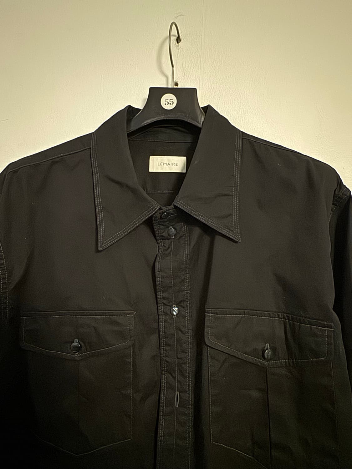 르메르 웨스턴셔츠 블랙(50사이즈) 상품이미지2