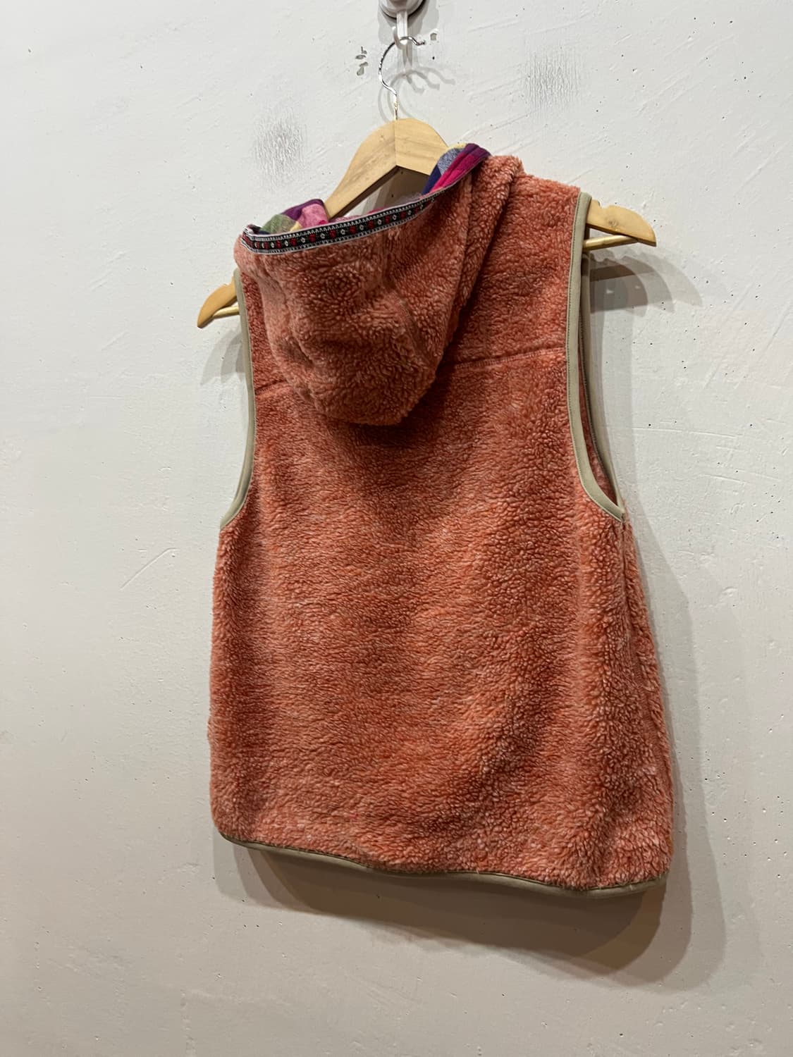 CUBE SUGAR 플리스 후드 베스트 우먼즈 상품이미지3