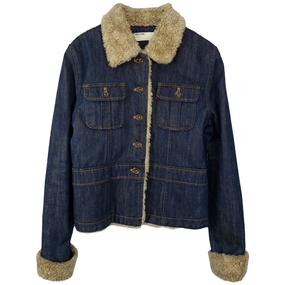 [리바이스] 안감 퍼 쉐르파 데님 자켓 청자켓 M17800 상품이미지2