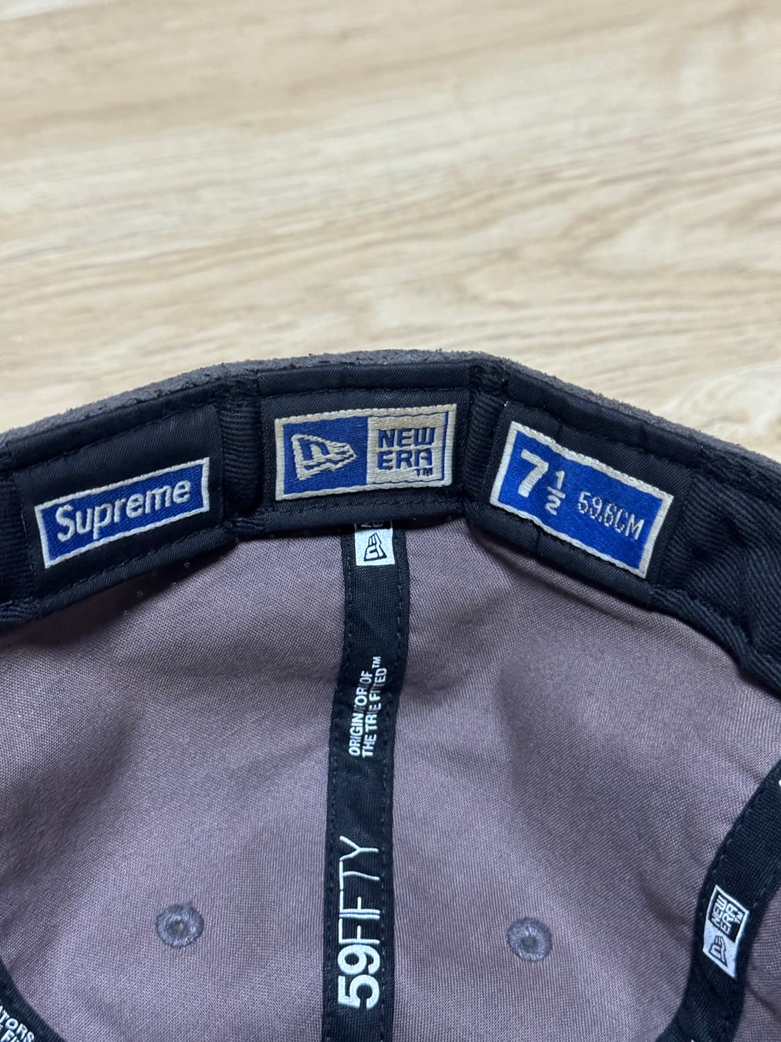 Supreme x newera snapback 7 1/2 상품이미지2