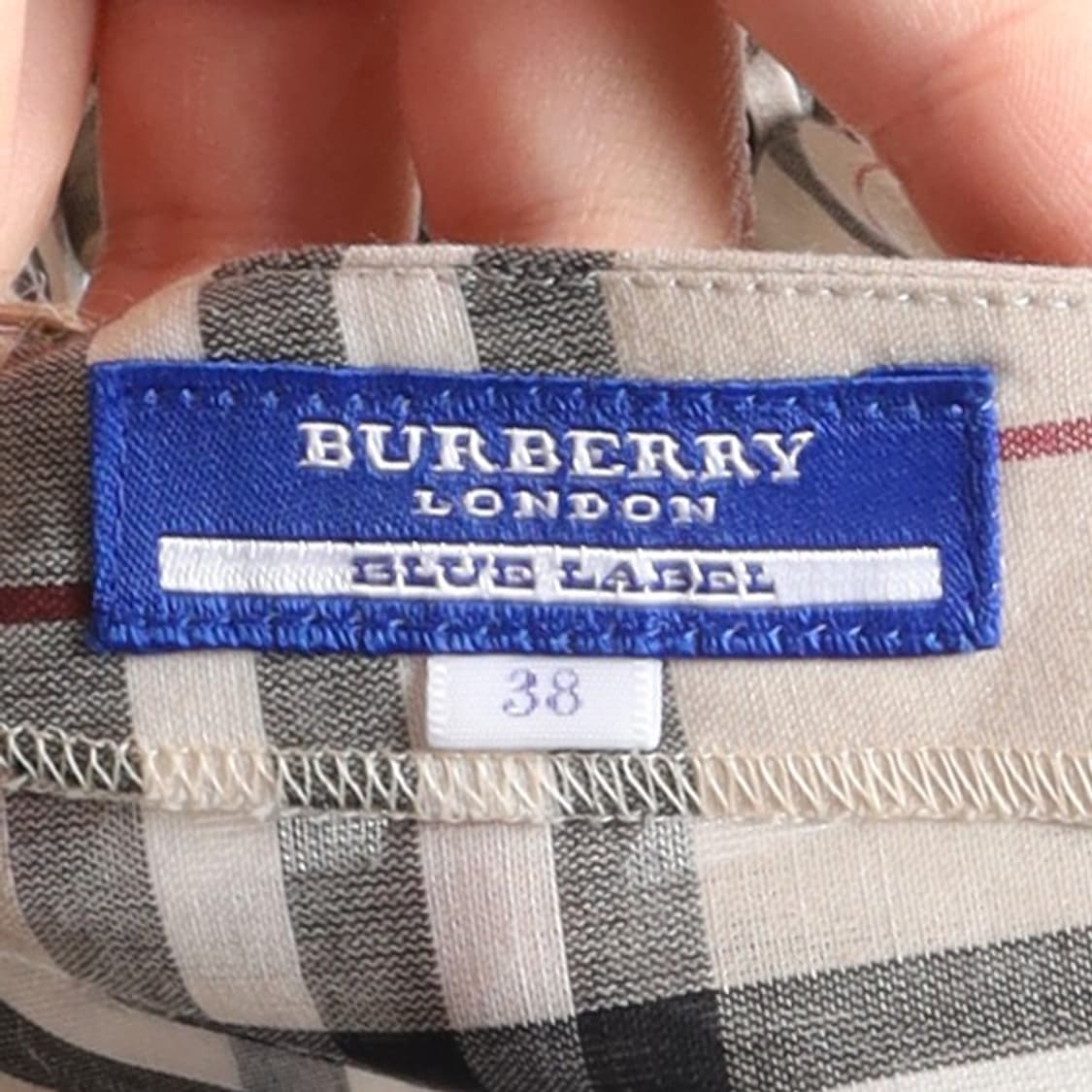 버버리Burberry NovaCheck Wool Blended Dress 상품이미지8