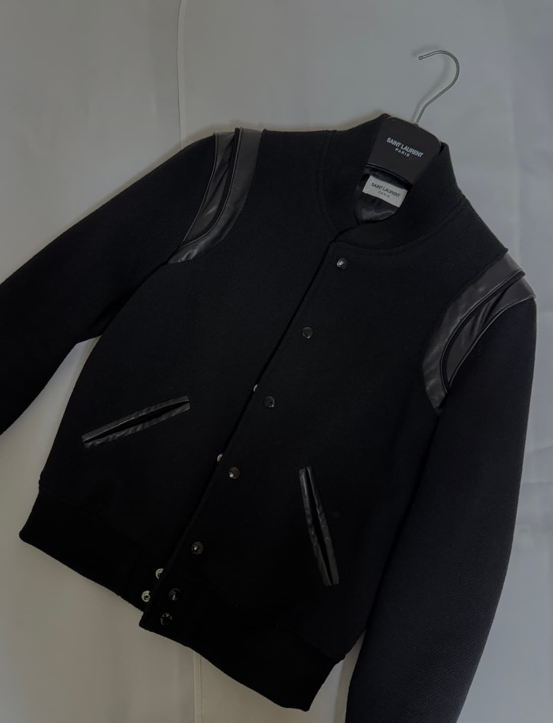 생로랑 20fw 테디 자켓 블랙 상품이미지1