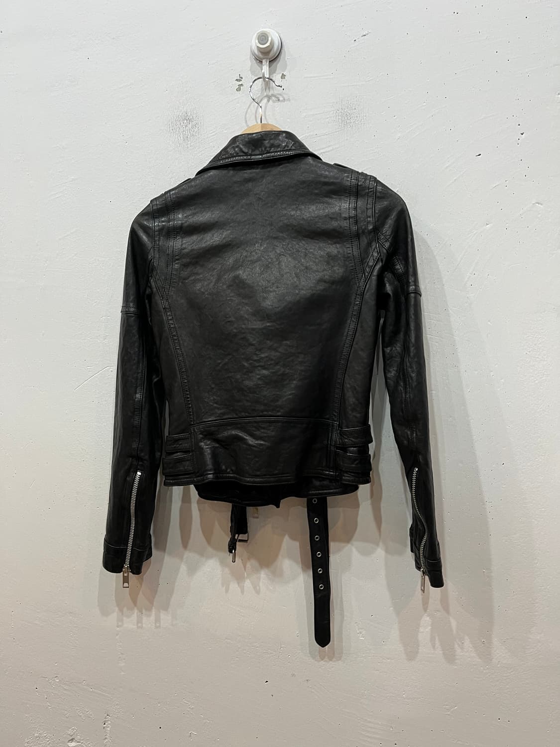 양가죽 라이더 바이커 자켓 우먼즈  상품이미지4