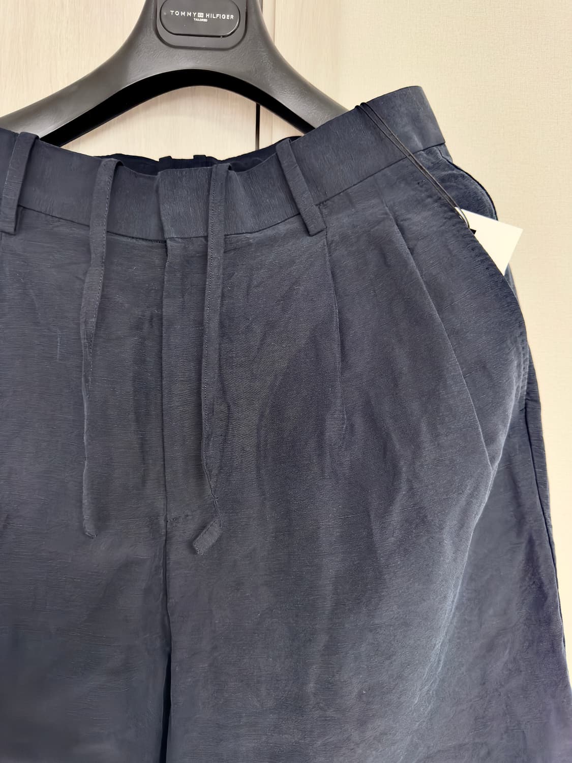 26 아프레쎄 실크 린넨 와이드 트라우져 상품이미지1