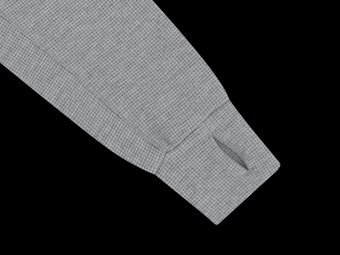 산산기어CIRCUIT ZIP-UP HOODIE [MELANGE GREY] 상품이미지3