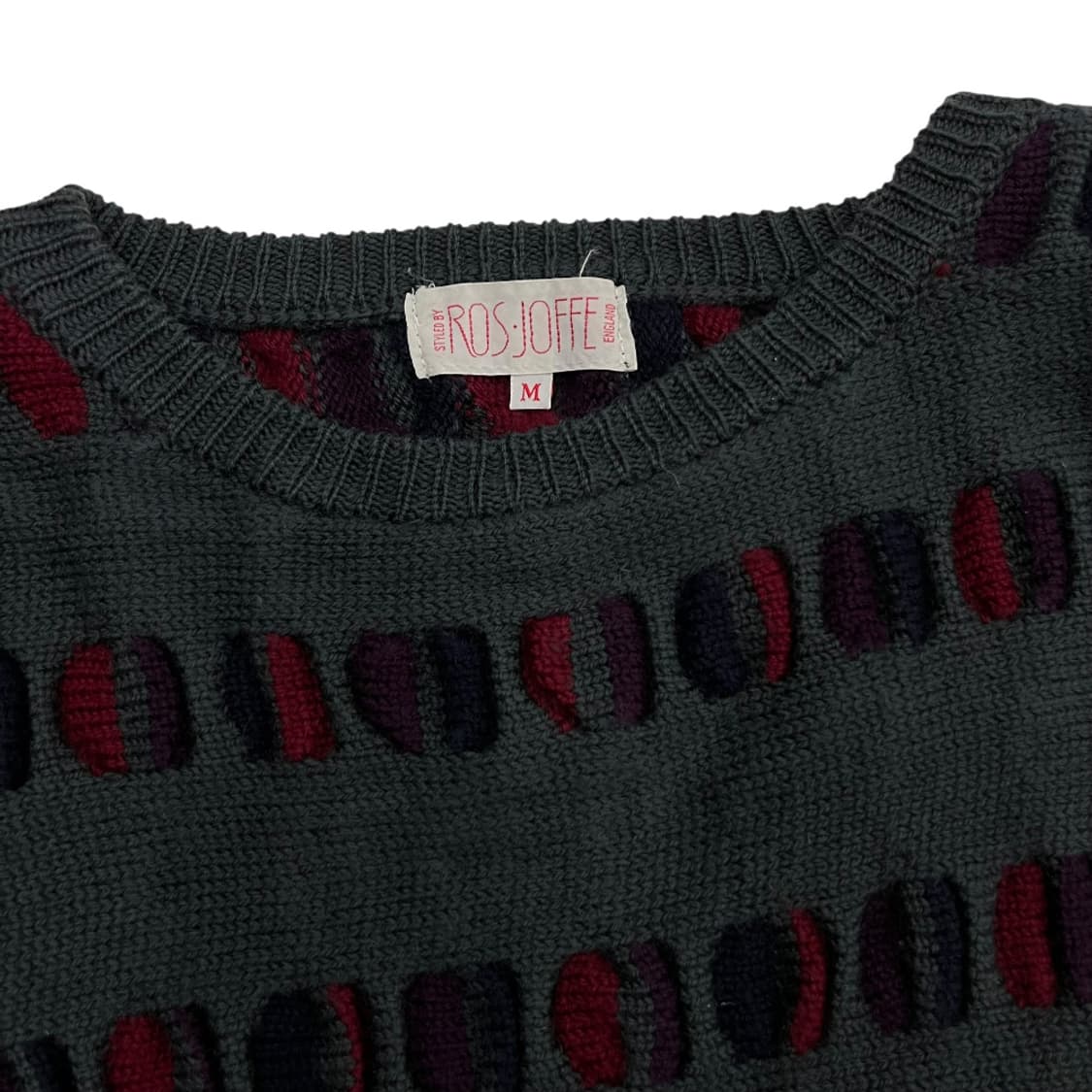 로스조플 빈티지 그런지 그린 니트 M 상품이미지6