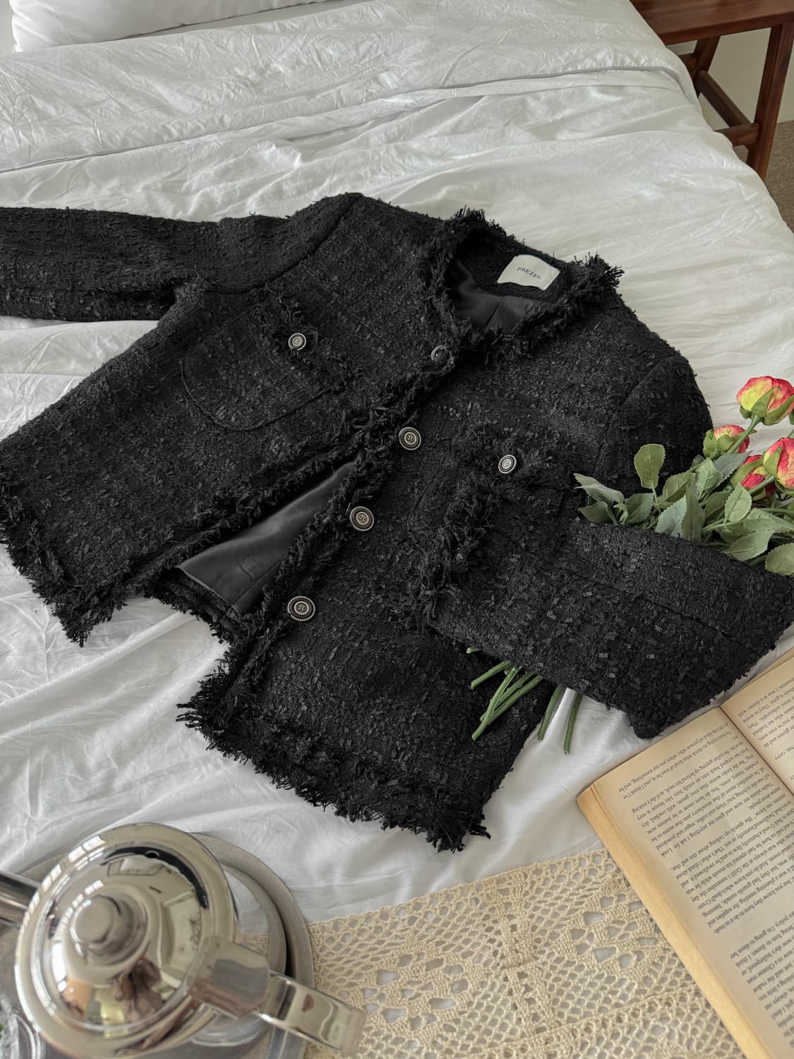 여운코리아 트위드 자켓 상품이미지1