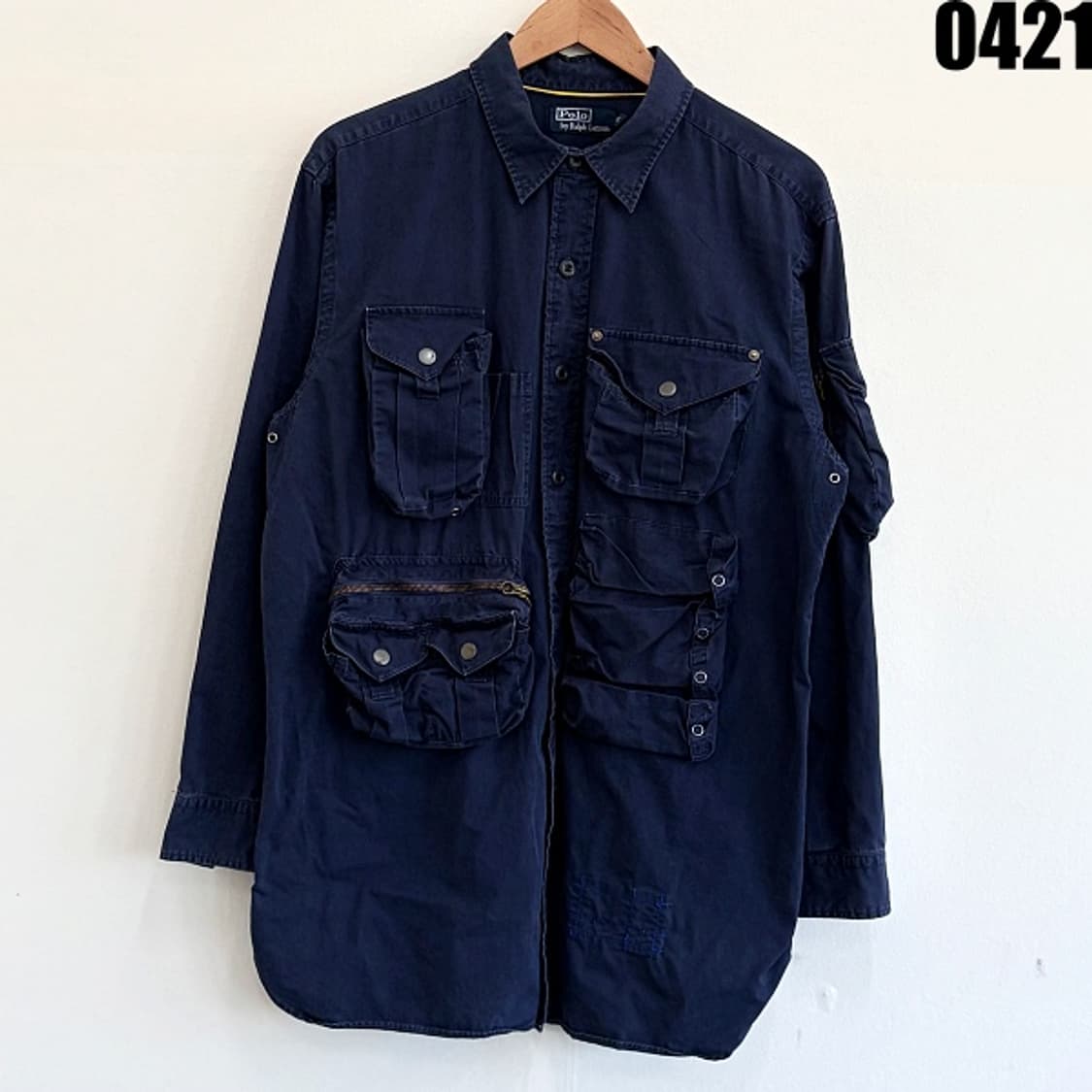 Polo by Ralph Lauren 멀티 포켓 셔츠 자켓 L 0421 상품이미지1