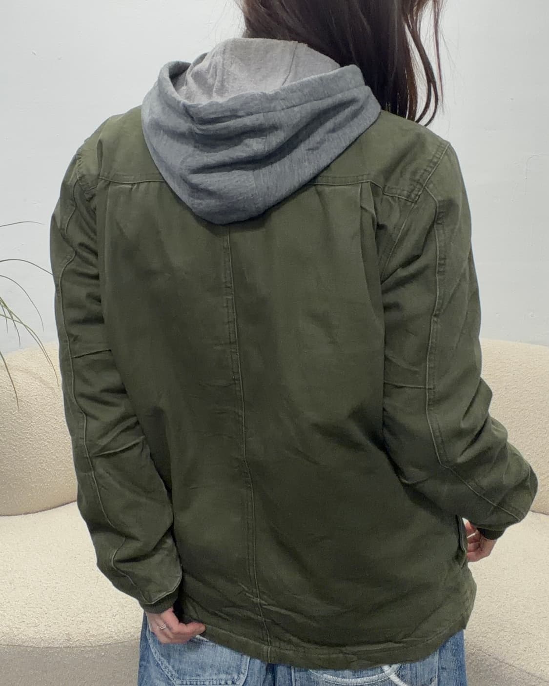 90s DICKIES D빈티지 카키 워크 자켓 상품이미지4