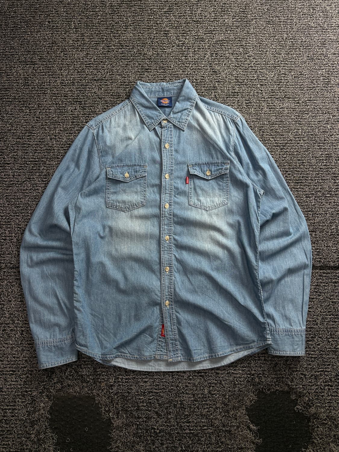 디키즈 USA 워싱 데님 셔츠 3846 상품이미지2