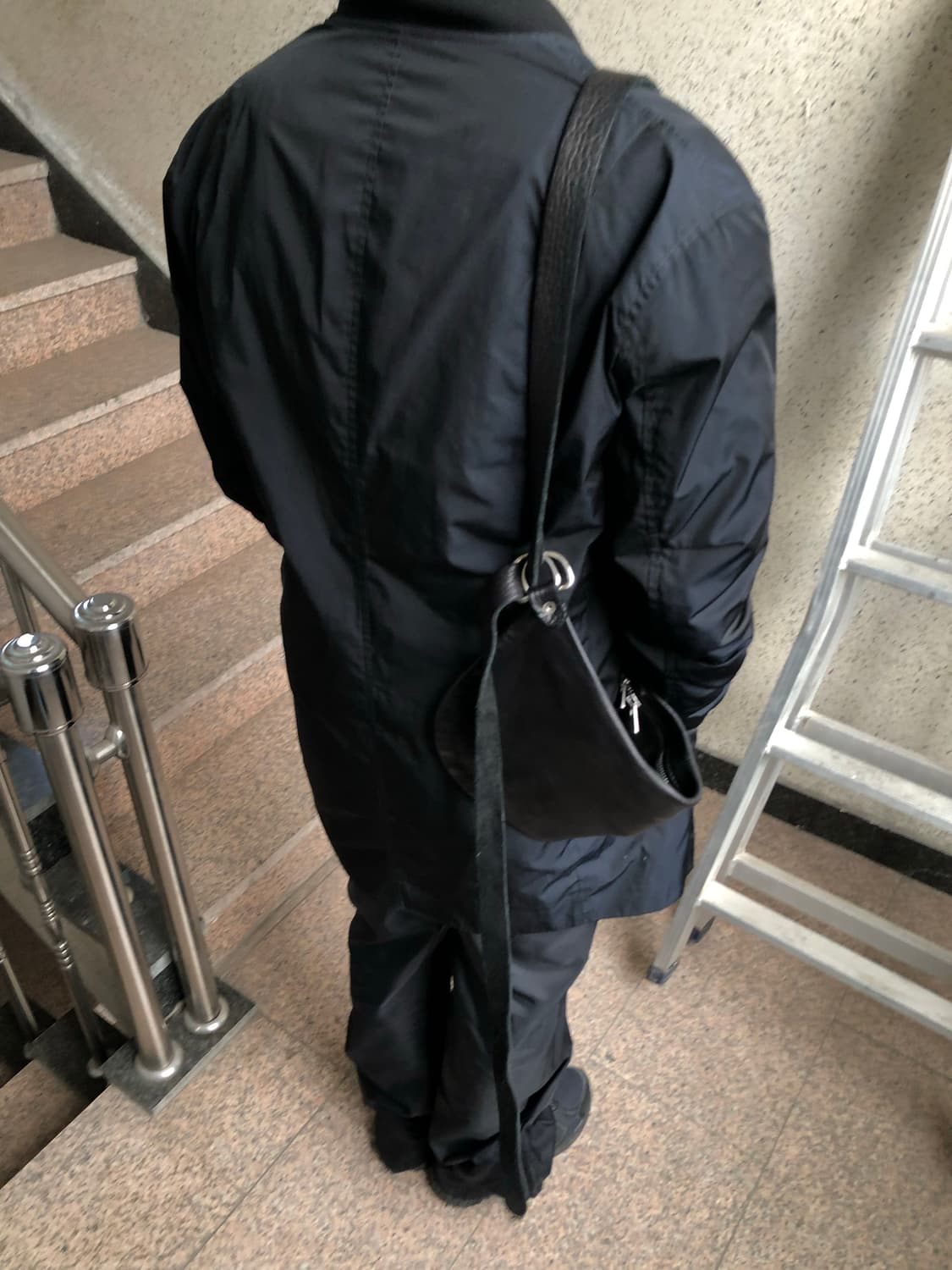 SOLID HOMME ma-1 롱 나일론 코트 상품이미지2