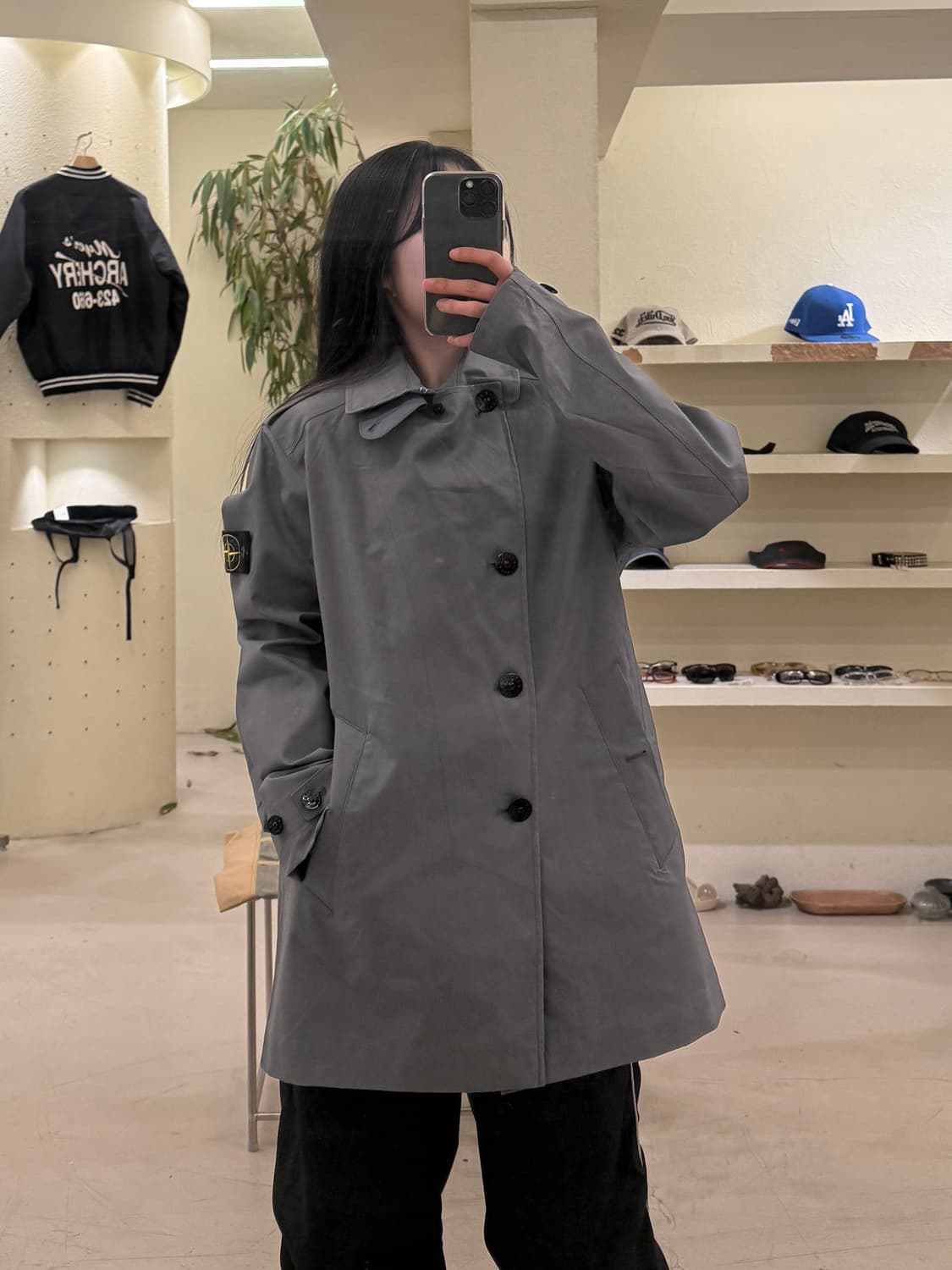 스톤아일랜드 다비드 tc 와펜 코트 U578 상품이미지1