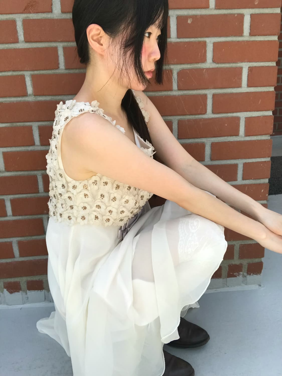 vintage flower pattern one-piece 상품이미지4