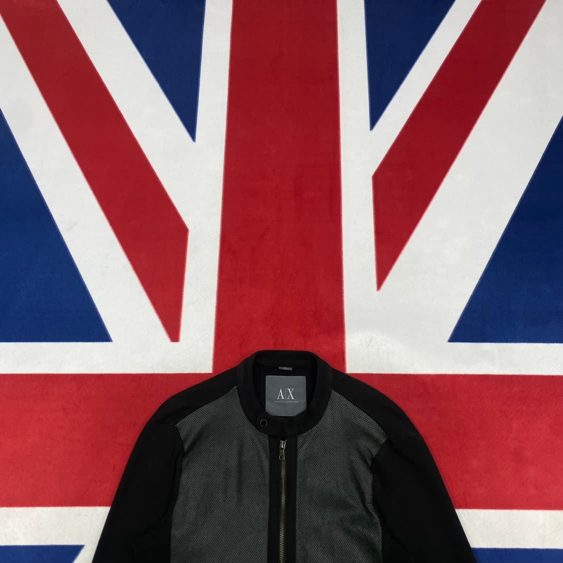 아르마니 레더믹스 코튼집업 M 상품이미지2