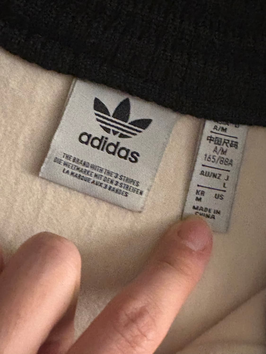 아디다스 니트 트랙탑 m 상품이미지3