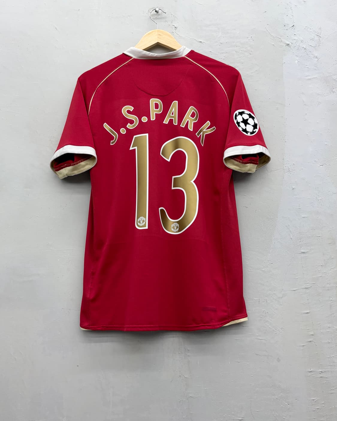 나이키 06-07 맨체스터 유나이티드 홈 챔스킷 박지성 상품이미지1