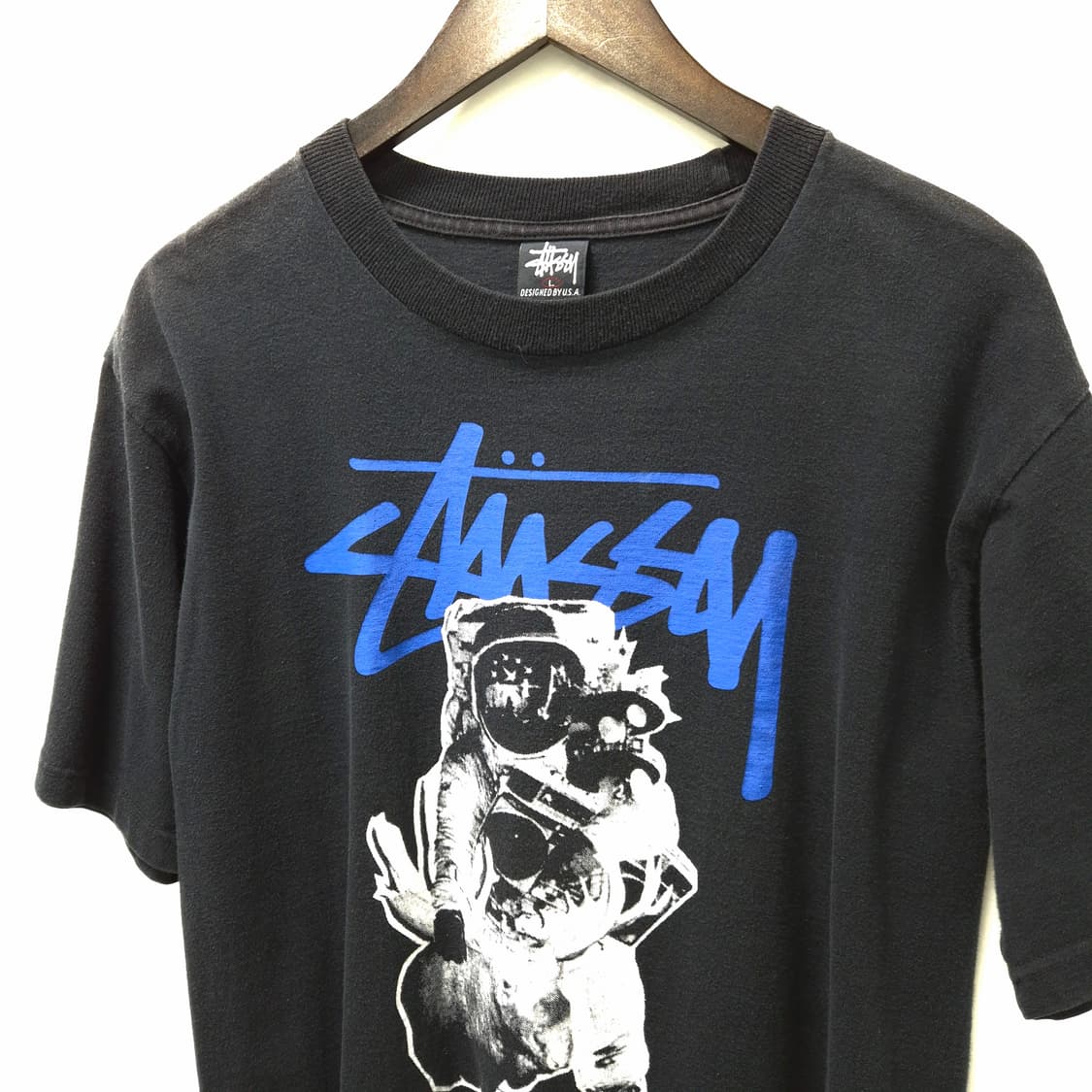 스투시 우주비행사 반팔 티셔츠 L 상품이미지3