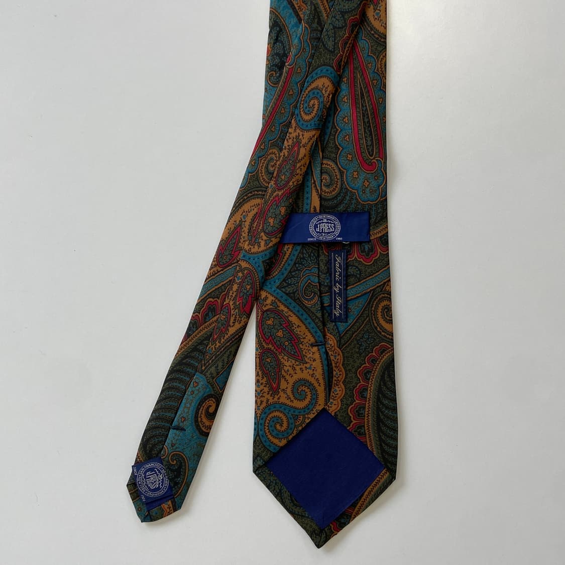 제이프레스(J.Press) 명품 정품 페이즐리 넥타이 상품이미지2