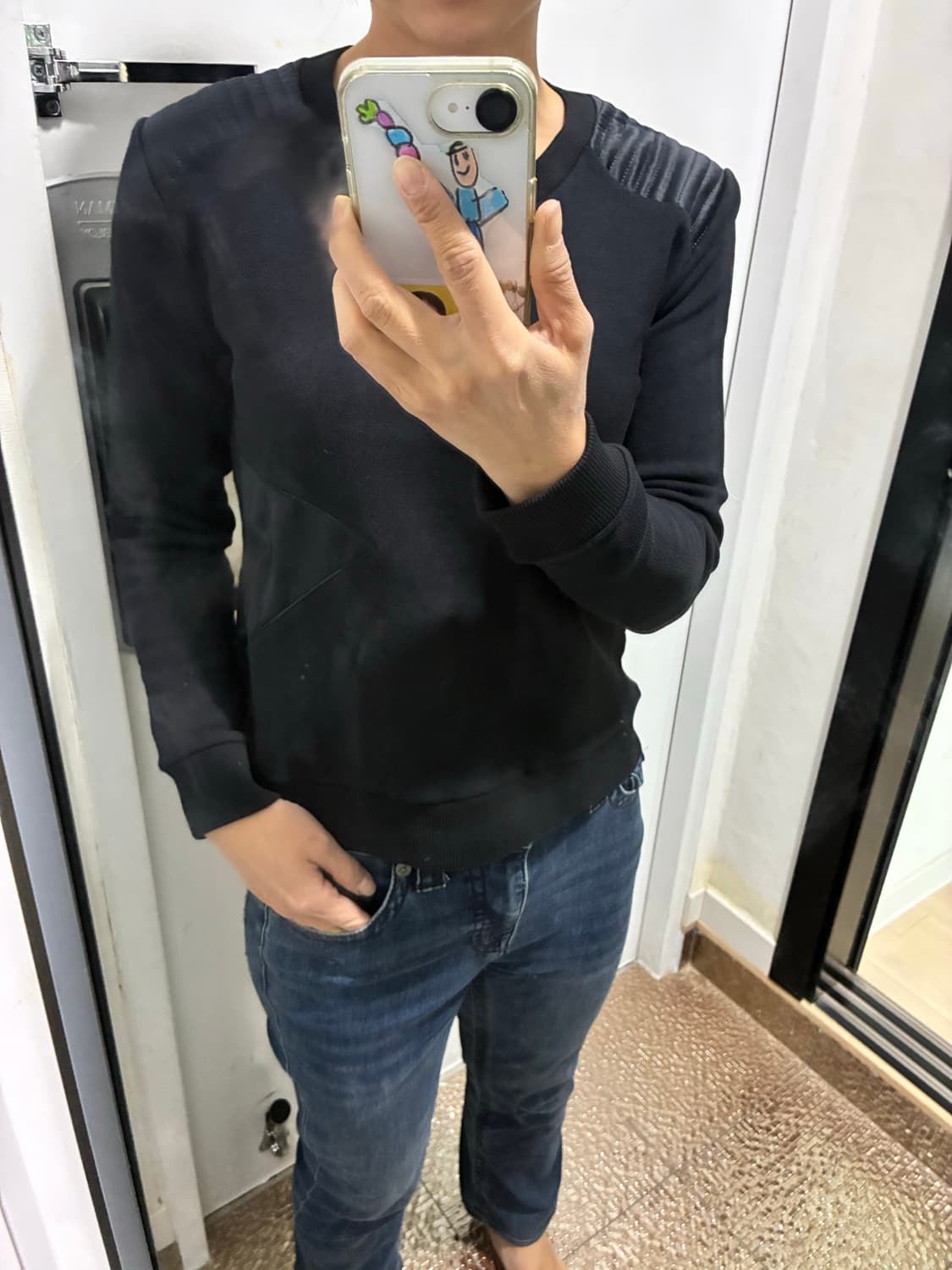 더 쿠플스 긴팔 맨투맨 상품이미지4