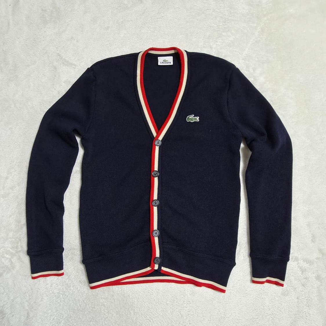 (M)여성 라코스테 빈티지 가디건 상품이미지1