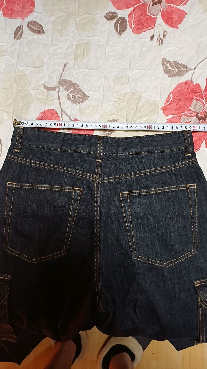 에잇세컨즈 와이드데님 카고팬츠 여성30인치 기장107 상품이미지8