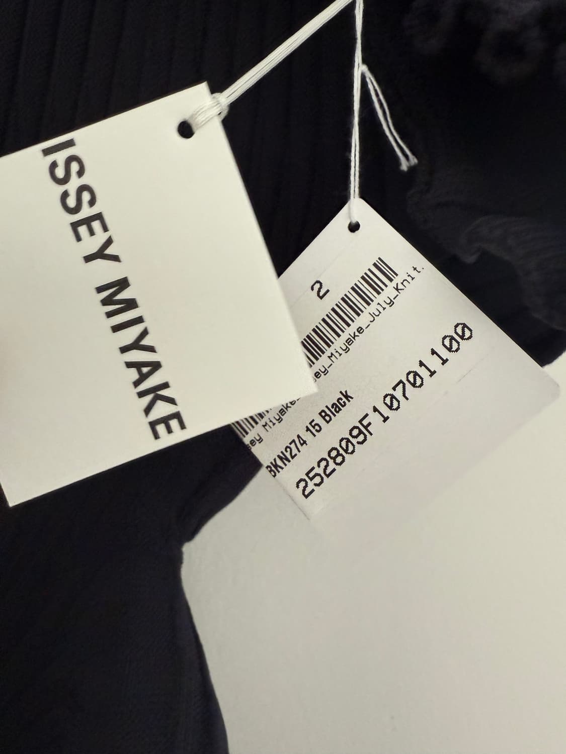 issey miyake as it is top 니트 상품이미지2