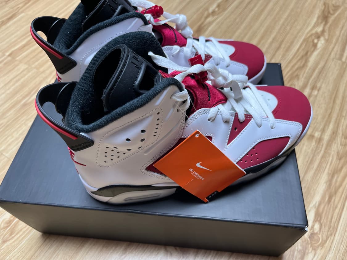 Jordan 6 Retro Carmine 2021 조던6 레트로 카마인 상품이미지3