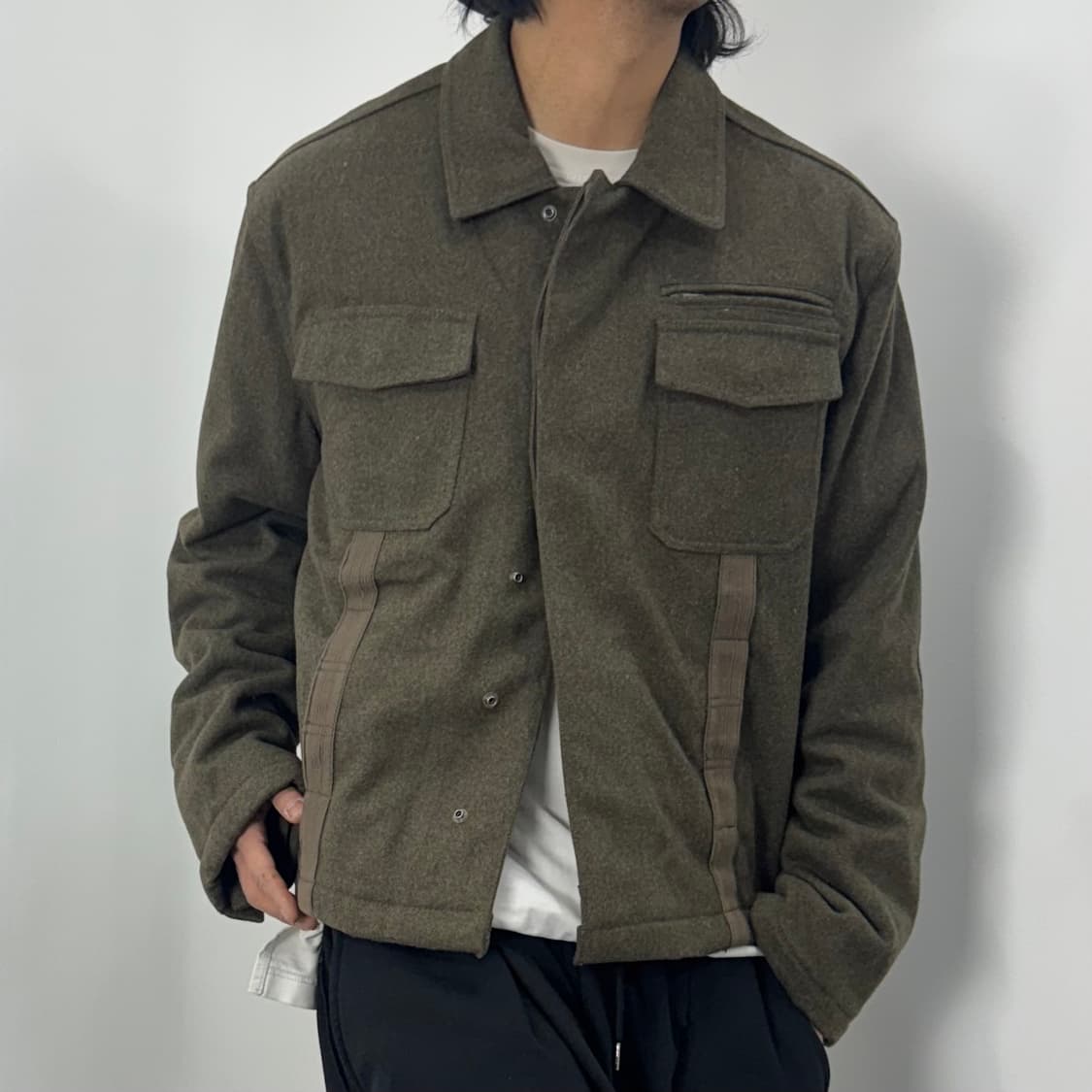 Armani Exchange Wool Jacket 상품이미지3