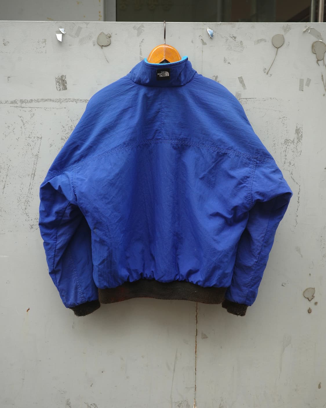 90s 더 노스페이스 로얄블루 나일론 웜업 자켓 상품이미지6