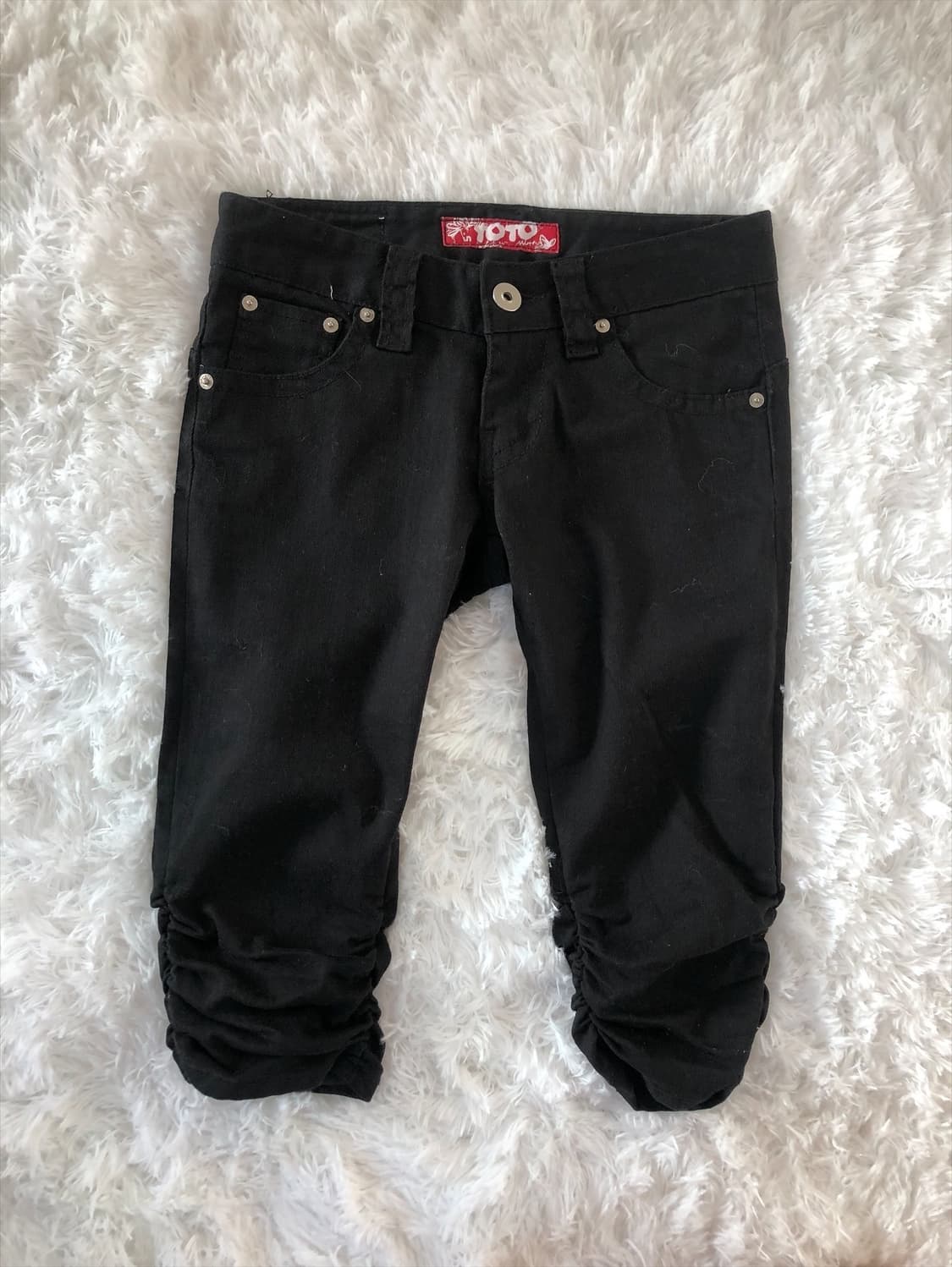 black shirring capri pt 상품이미지2